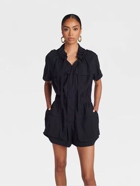 🎯💙 NWT! Navy Blue KBB by KAHLANA Short Sleeve ‘The Utility Romper' - Size
XL